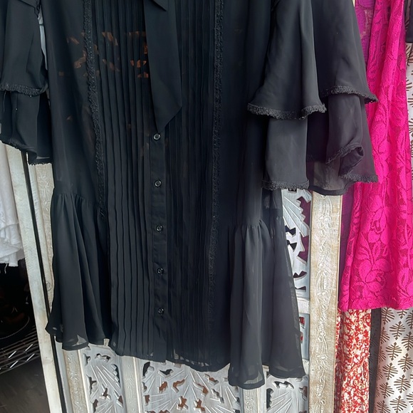 Nanette Lepore Chiffon Minidress - Picture 8 of 9